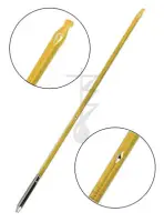 Термометр для нефтепродуктов ТИН-10 исп.1, (18,6...21,4), цена деления 0,05 град, ртуть, для измерения температуры при определении кинематической вязкости