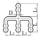 Трубка соединительная ТС-В-10 ГОСТ 25336-82