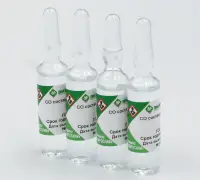 ГСО массовой доли серы в минеральном масле СНН02-50-ЭК (20–100 мг/кг) 25 мг/кг № 11029-2018 амп (5 мл) ЭКРОСХИМ