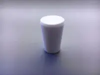 Пробка силиконовая № 14, конусная, белая Пробка силиконовая № 14, конусная, белая