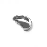 Лоток металлический почкообразный ЛМП-"МЕДИКОН", 160х85х28 ( AISI 430 (08Х17Т) ) (V=0,1 л.)