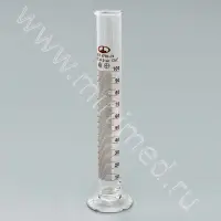 Цилиндр 1-100-2 мерный на стеклянном основании (ГОСТ 1770-74, ТУ 9464-013-52876351-2014)