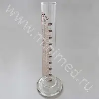 Цилиндр 1-2000-2 мерный на стеклянном основании (ГОСТ 1770-74, ТУ 9464-013-52876351-2014)