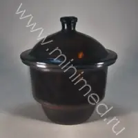 Эксикатор без крана 150 мм темное стекло