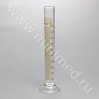 Цилиндр 1-100-1, 1 кл. точности, мерный на стеклянном основании (ГОСТ 1770-74)