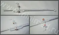 Микробюретка 1-2-2-1-0,01 (кран с резьбовым уплотнением)