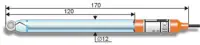 Промышленный ионоселективный электрод ЭЛИС-212 Na ()