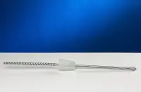 Пробка силиконовая одноконусная №12 с каналом/высота 20/низ 11/верх 16/