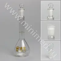 Колба мерная 2-50-1 с одной меткой и пришлифованной пробкой 10/19 1 класс точности ГОСТ 1770-74