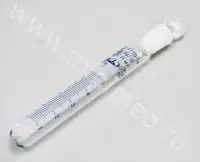 Пробирка лабораторная (мерная со шлифом) ПМ2-5-10/19, с притертой пробкой (ГОСТ 1770-74)