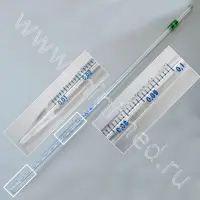 Пипетка градуированная 2-1-2-0,1 (от любой отметки до сливного кончика) (ГОСТ 29228-91, ТУ 9464-013-52876351-2014)