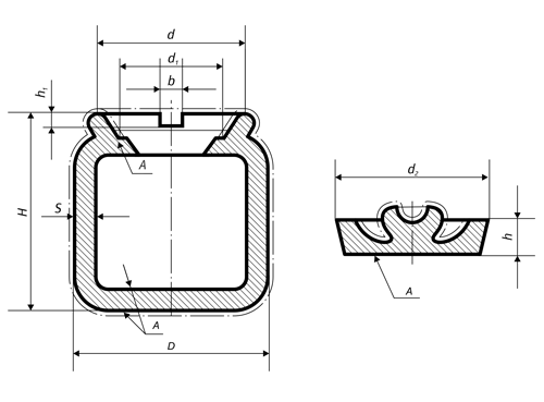 Барабан фарфоровый №1 2000 мл 170/190 мм РФЗ