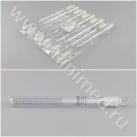 Пробирка лабораторная (мерная со шлифом) ПМ2-15-14/23, с притертой пробкой (ГОСТ 1770-74)