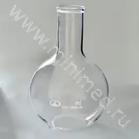 Колба плоскодонная с цилиндрической горловиной, ТС (ГОСТ 25336-82, ТУ 9464-019-29508133-2015) П-2-100-34