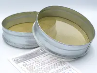 Сито ОЦ 300/75 №7,0 (ПкрОЦ) обечайка - оцинкованная сталь, полотно - оцинкованная сталь, перфорация - круг, с калибровкой