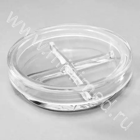 Чашка микробиологическая (Петри) 90х20 мм ЧМ 4-секционная