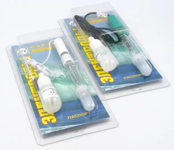 Промышленный pH электрод ЭС-10102/10 (повышенная стойкость к щелочным растворам)