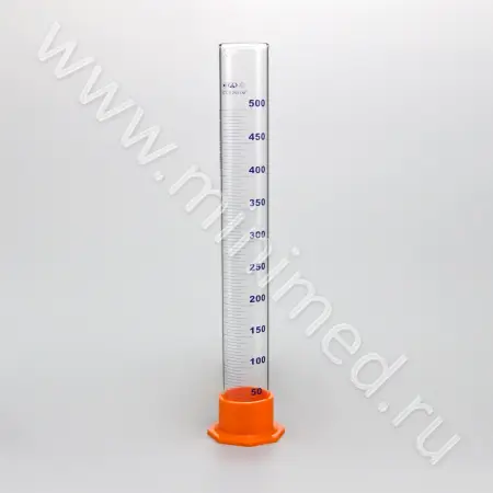 Цилиндр 3-500-2 мерный на полиэтиленовом основании (ГОСТ 1770-74, ТУ 9464-013-52876351-2014)