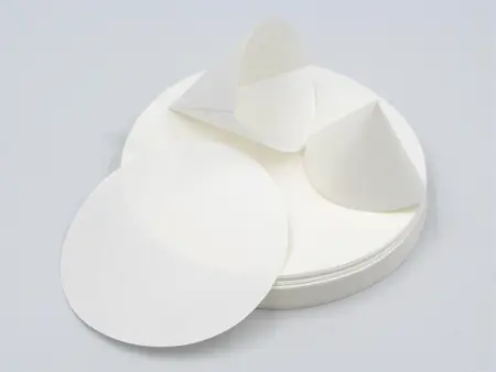 Фильтры обеззоленные Синяя лента d 125 мм, упак 100 шт