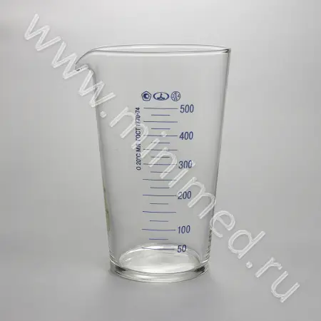 Мензурка 500 мл (ГОСТ 1770-74)