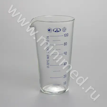 Мензурка 100 мл (ГОСТ 1770-74)