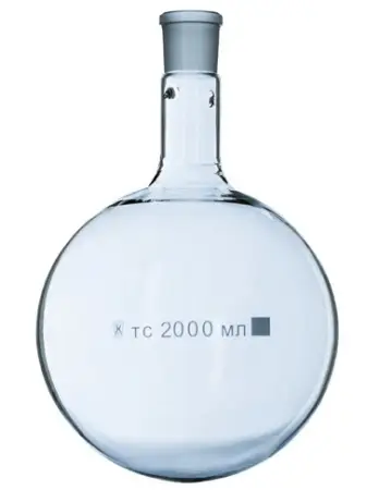 Колба круглодонная К-1-10000-60/46 ТС со шлифом с крючками ГОСТ 25336-82/