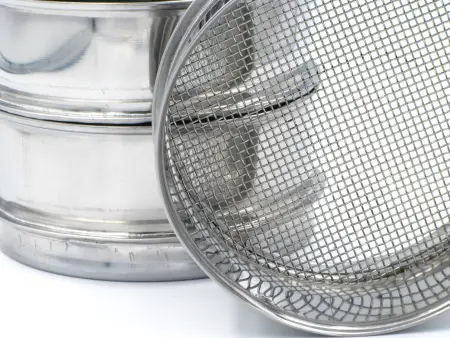 Сито Н 300/75 №25,0 (ПкрН) обечайка - нержавеющая сталь, полотно - нержавеющая сталь, перфорация - круг, с калибровкой