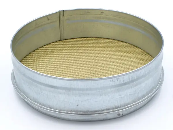 Сито ОЦ 300/75 №7,0 (ПкрОЦ) обечайка - оцинкованная сталь, полотно - оцинкованная сталь, перфорация - круг, с калибровкой